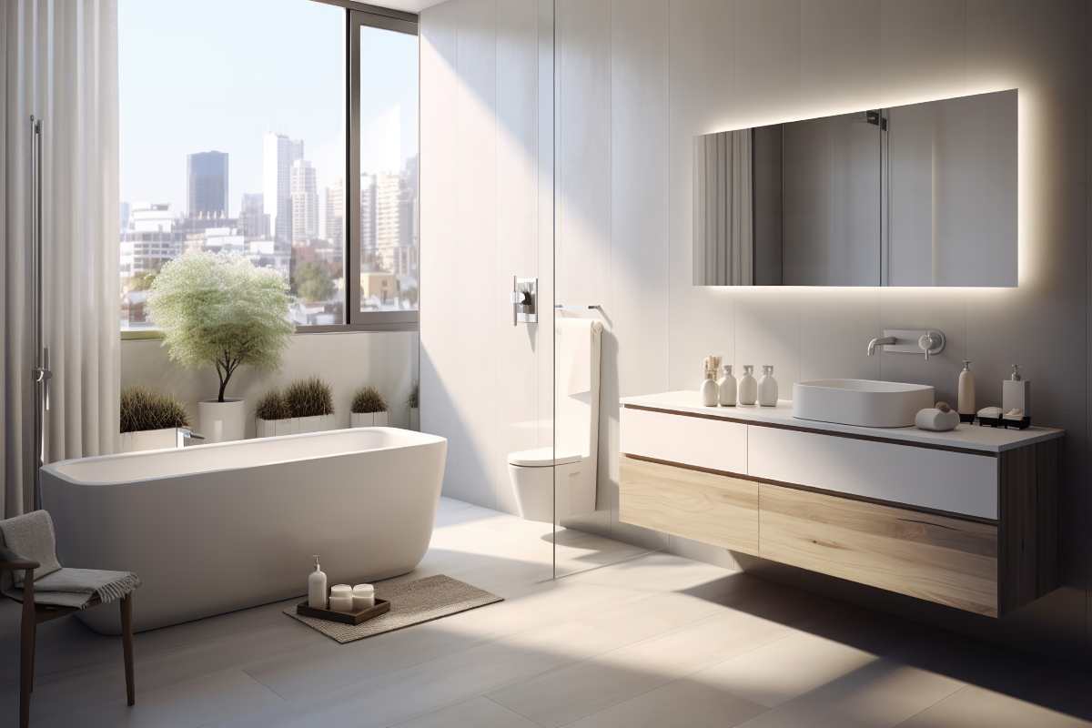 come arredare il bagno in stile moderno