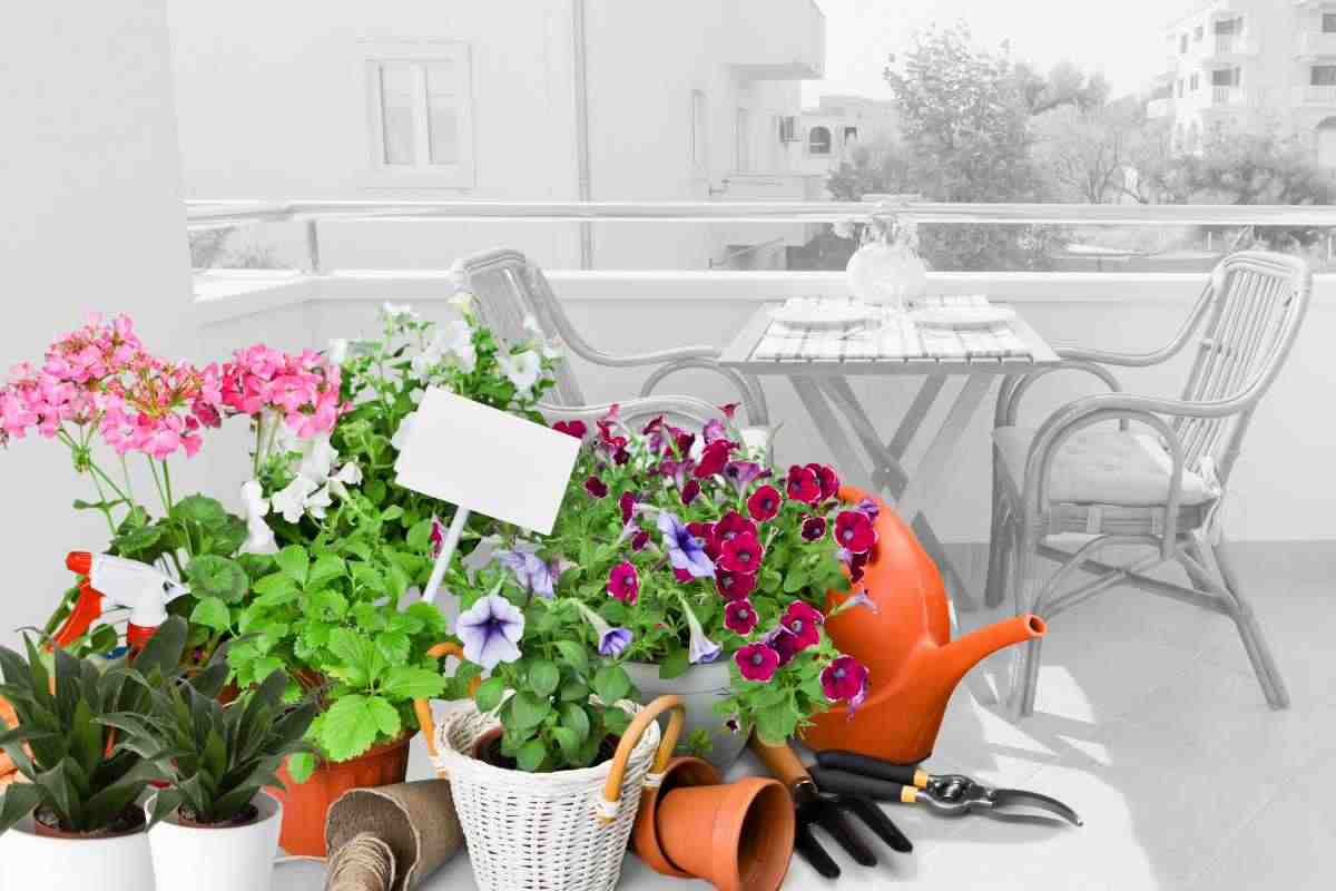 balcone giardino accessori basso costo
