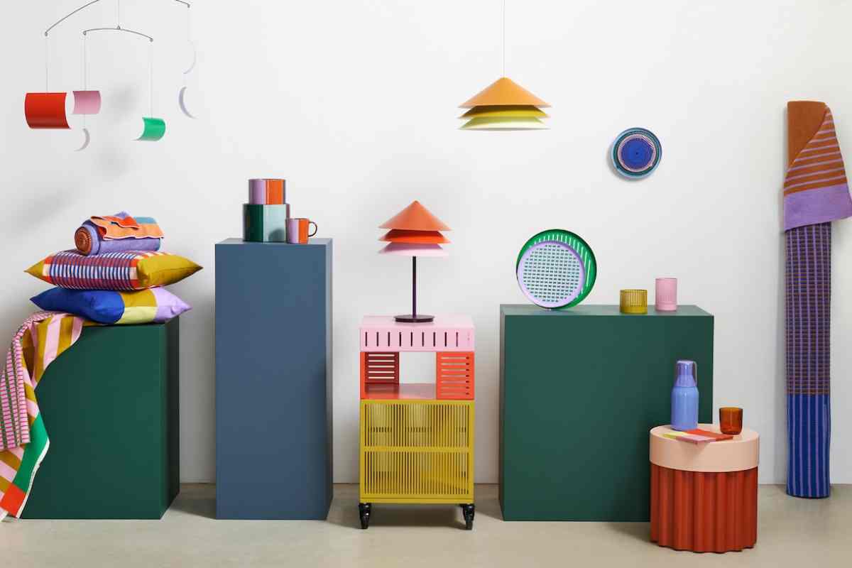 Ikea complementi d'arredo colorati collezione Tesammans