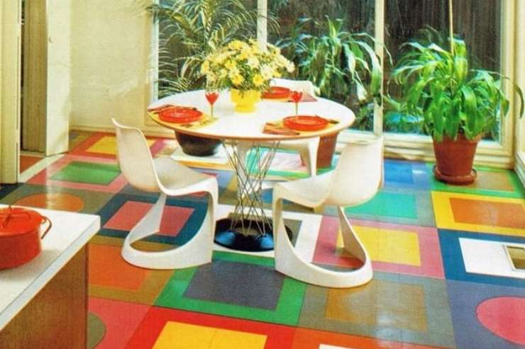 arredare casa stile vintage anni 80