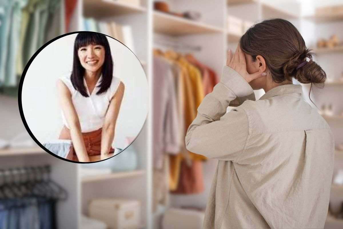 Prova metodo KonMari armadio sarà perfetto