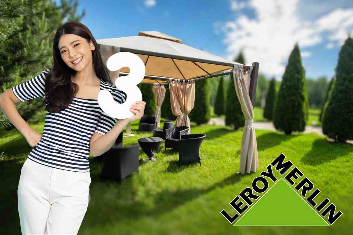 Leroy Merlin rende il tuo giardino bellissimo: 3 idee per gazebo pratici e funzionali