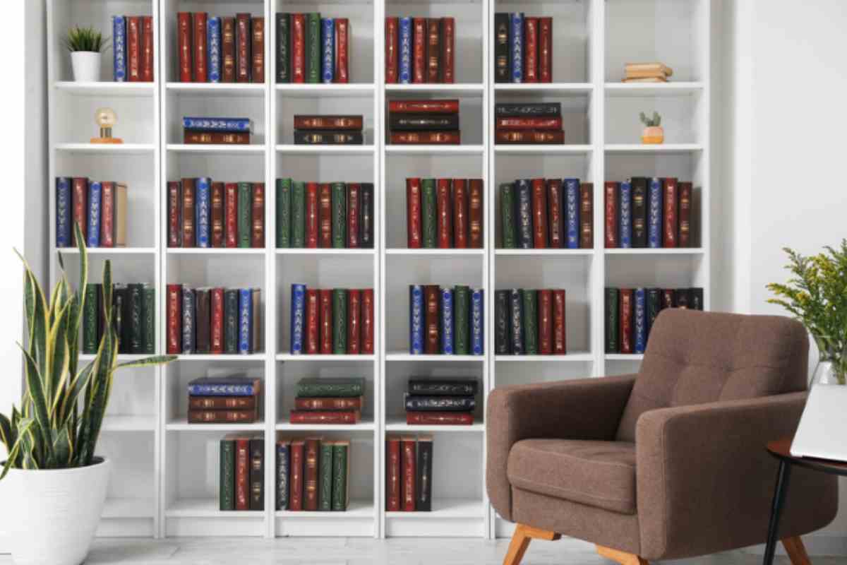 Come allestire una biblioteca in una casa piccola: un inaspettato colpo d’occhio che renderà l’ambiente elegante