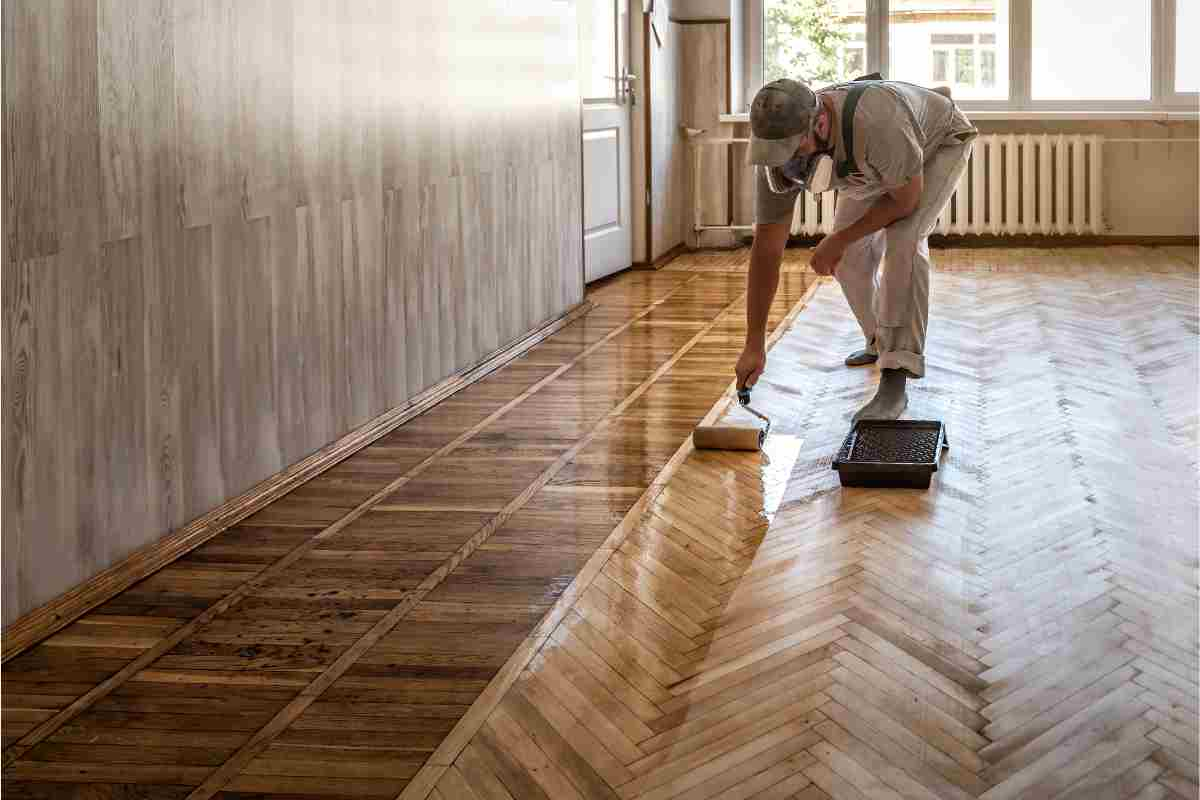 togliere righe dal parquet