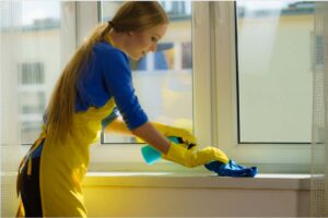 come eliminare la polvere finestre davanzali