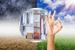 Come organizzare i vestiti nell'armadio