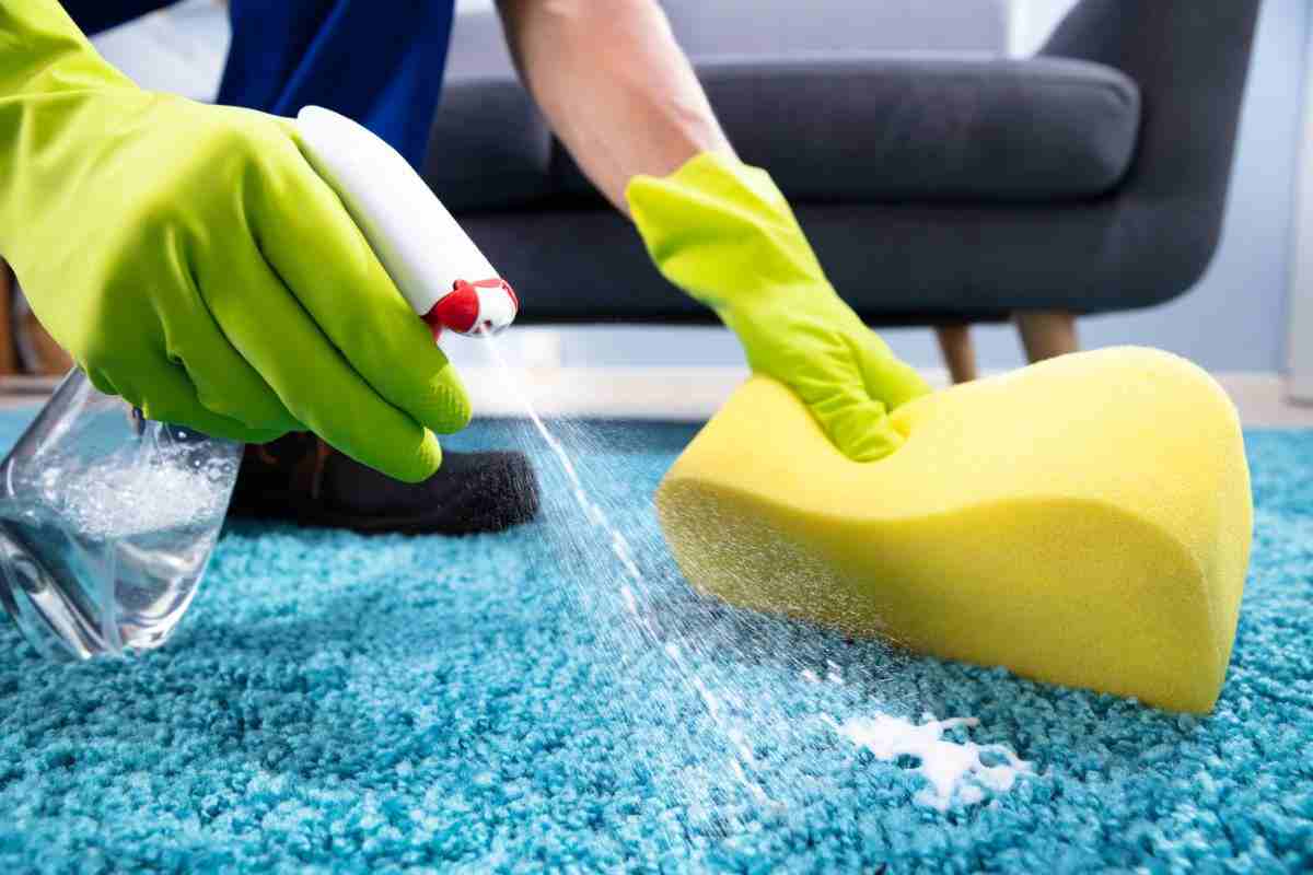 come pulire tappeti