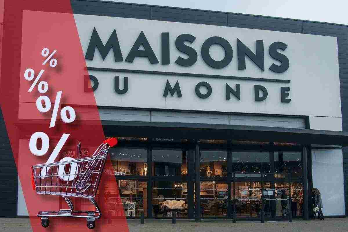 Maisons du monde: arrivano i super sconti