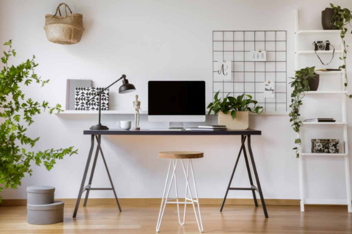 idee creare zona studio casa piccola