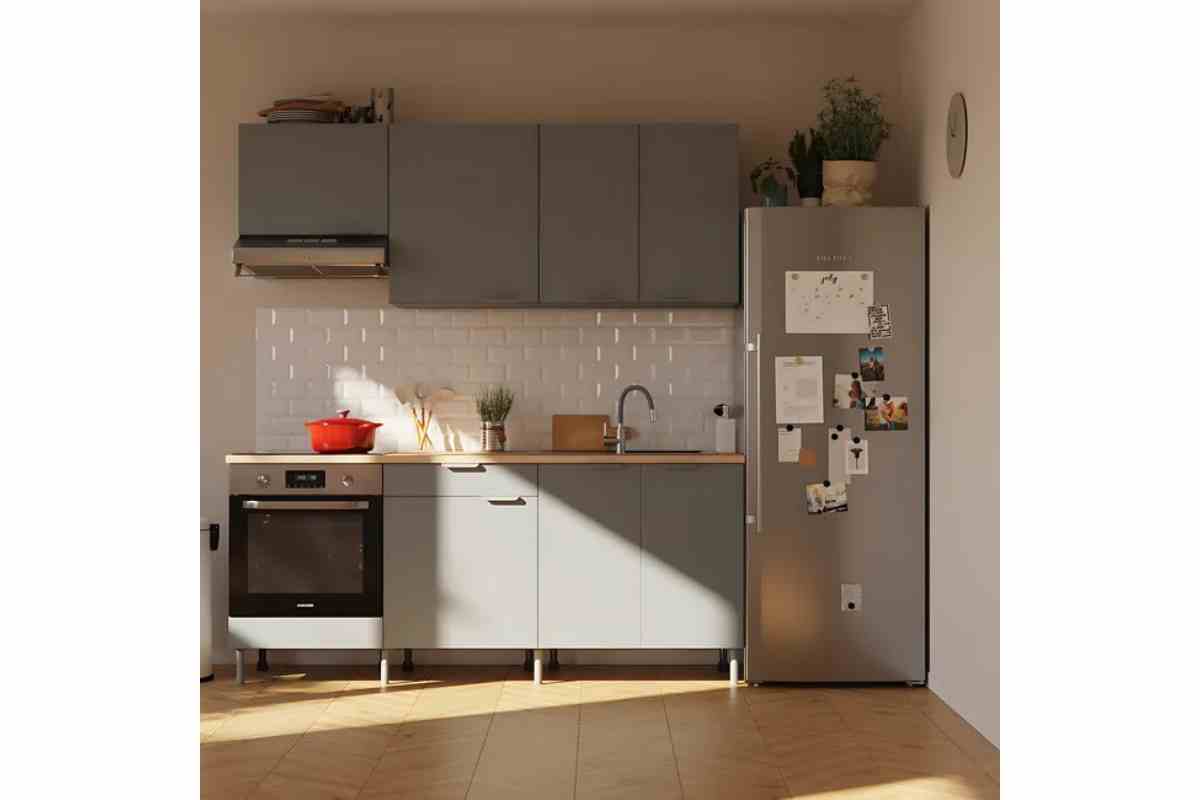 la cucina monoblocco Delinia Eleki Leroy Merlin in offerta