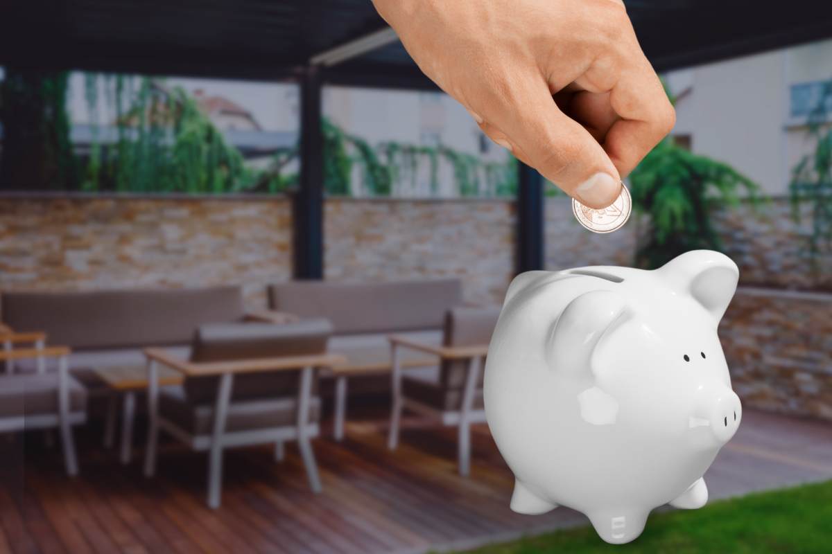 Arredare un patio senza spendere