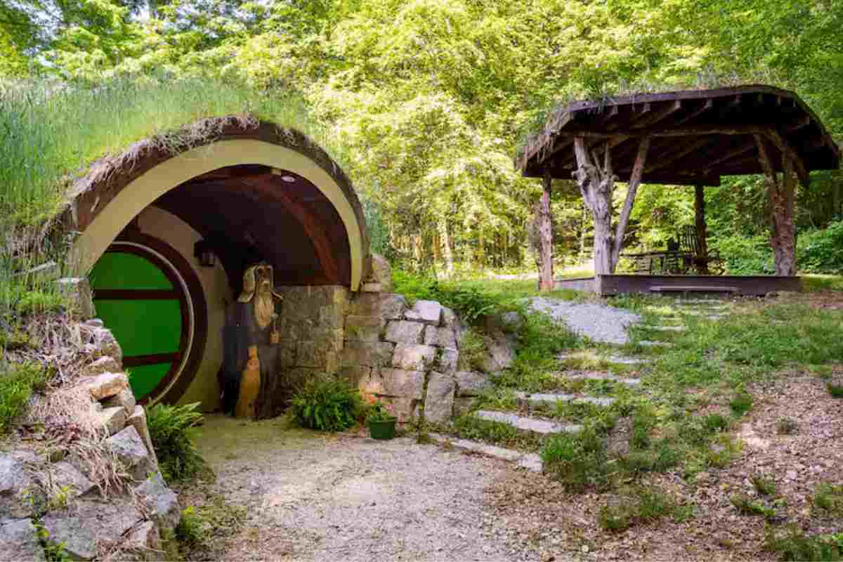 Casa sottoterra o tana degli hobbit