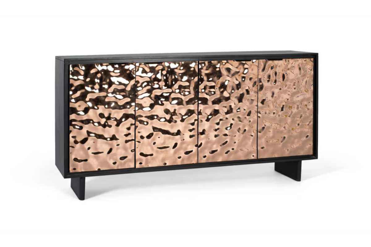 Credenza legno e rame Maisons du Monde