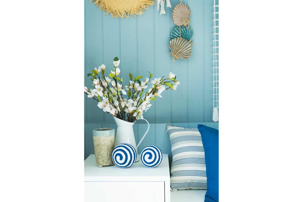 decorazioni stile coastal in soggiorno