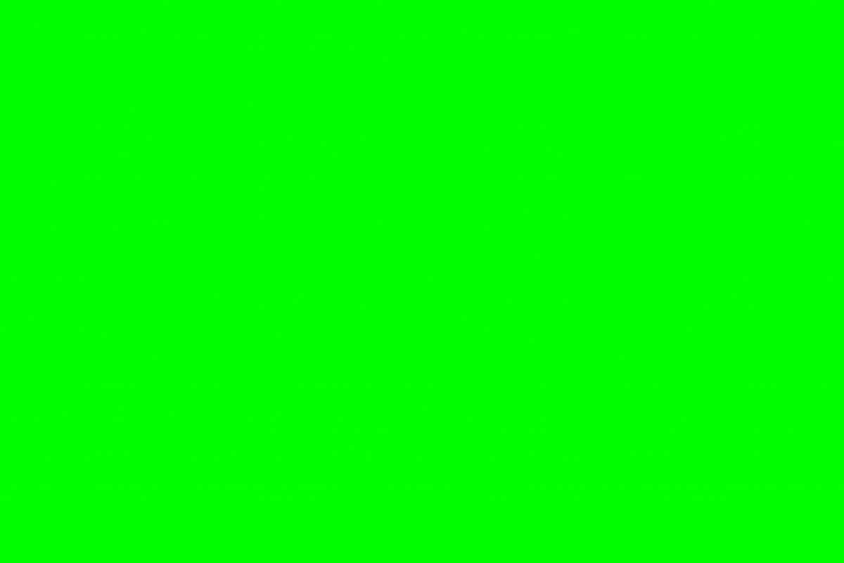 un pannello color verde acido