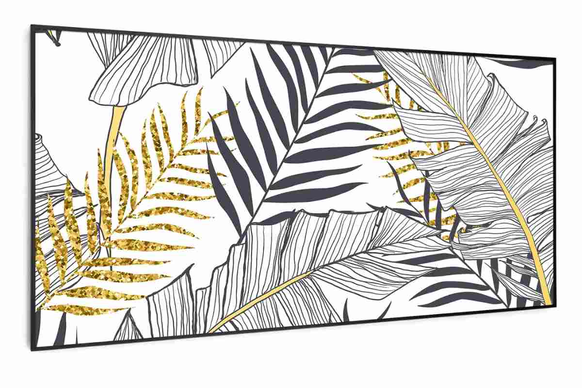 Wonderwall Air Art Smart Riscaldatore a infrarossi Foglia Klarstein