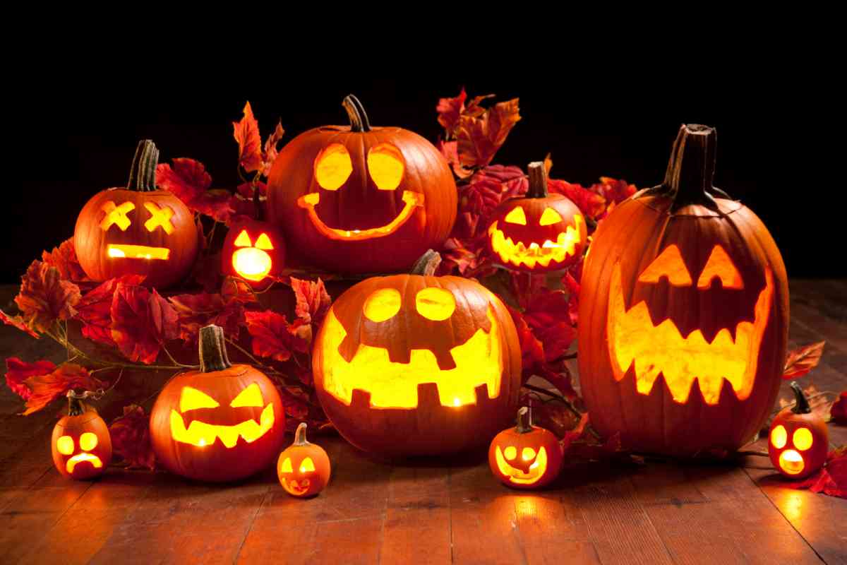 Zucche di Halloween intagliate 24102025 designmag.it