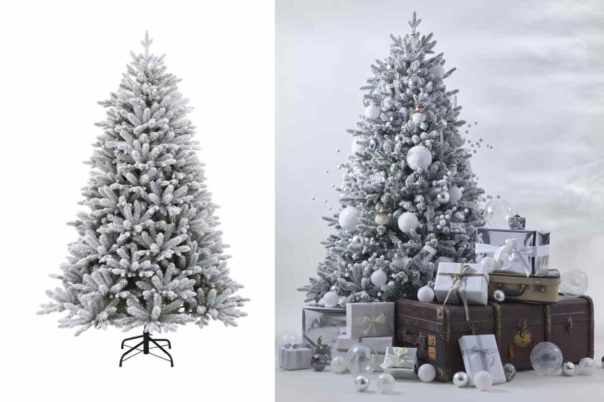 Albero di Natale effetto innevato Maisons du Monde