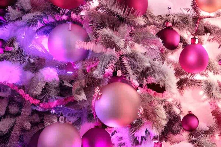 Albero di Natale rosa, idee da copiare | DesignMag