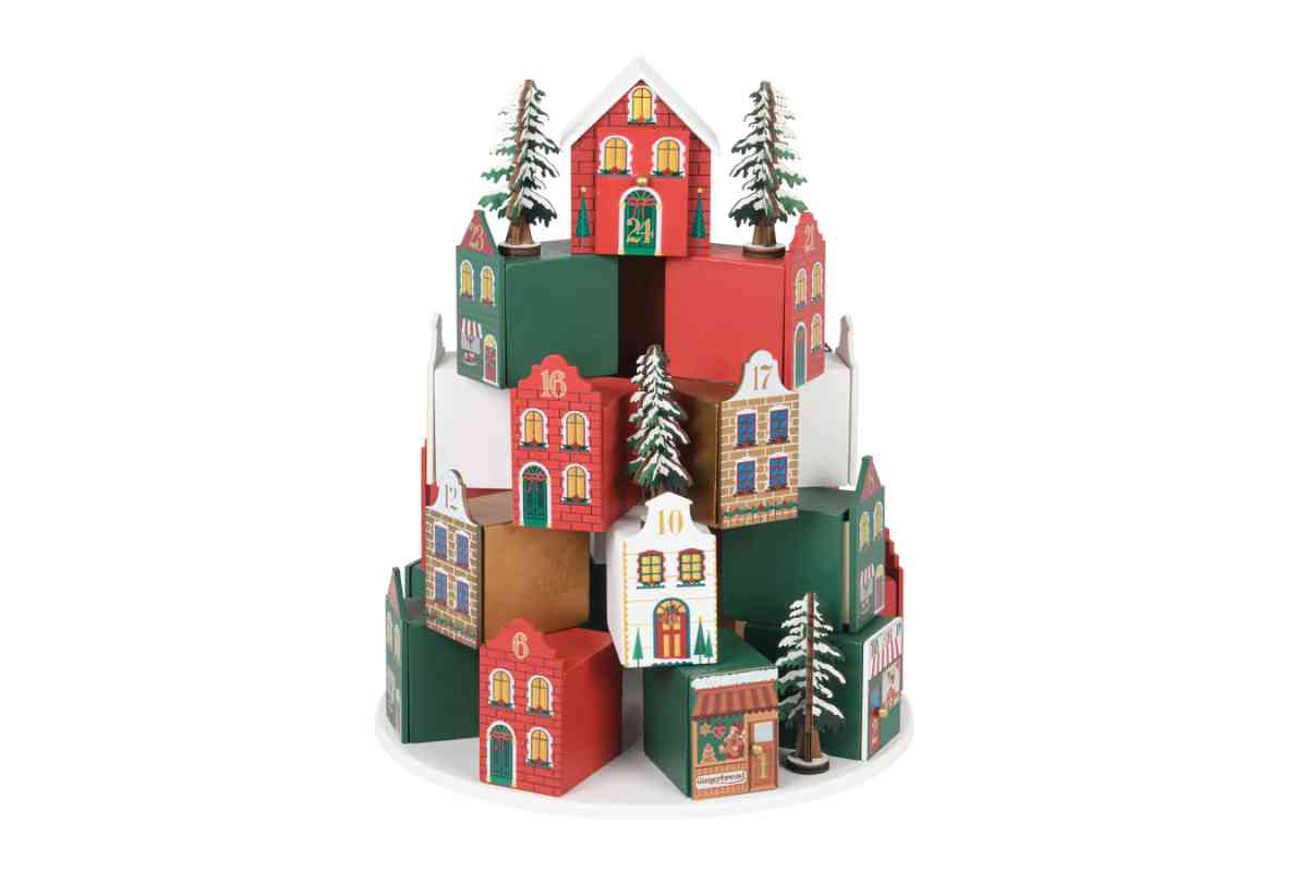 Calendario avvento Tradi con casette Maisons du Monde