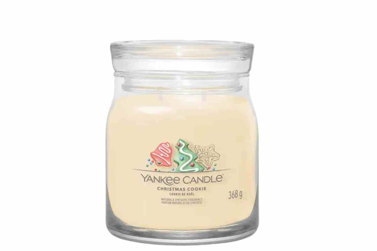 Giara media Christmas Cookie Yankee Candle