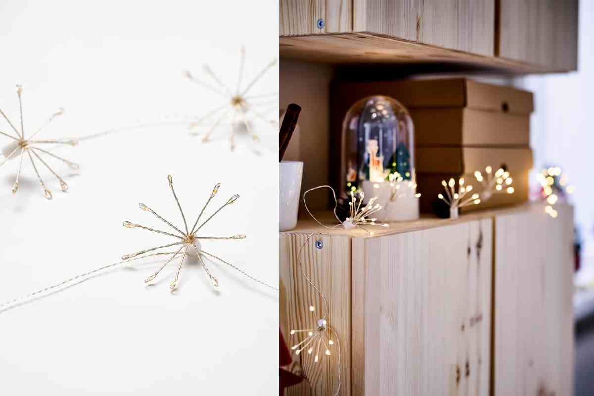 Luci LED bastoncini pirotecnici Ikea