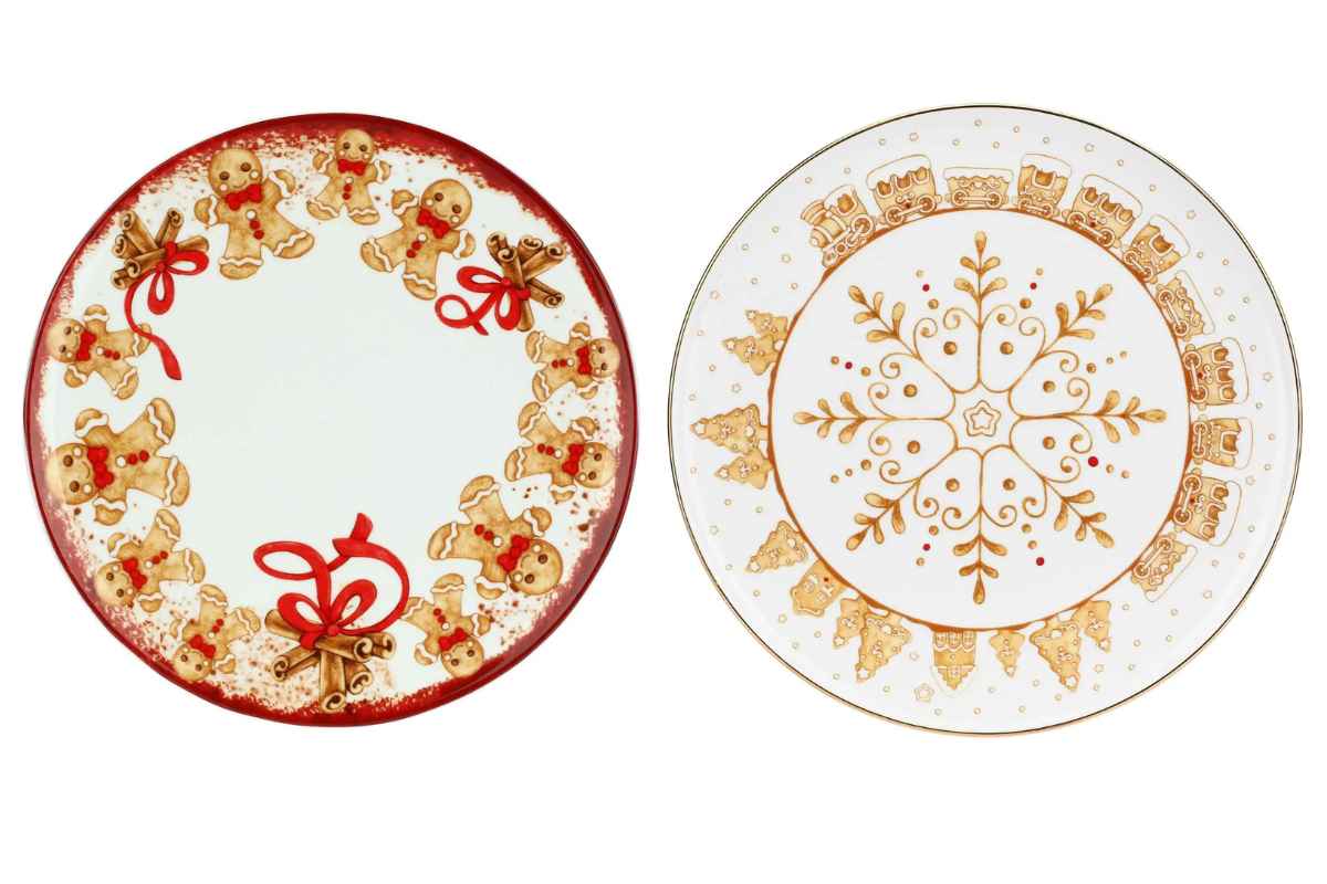 Piatti natalizi Thun