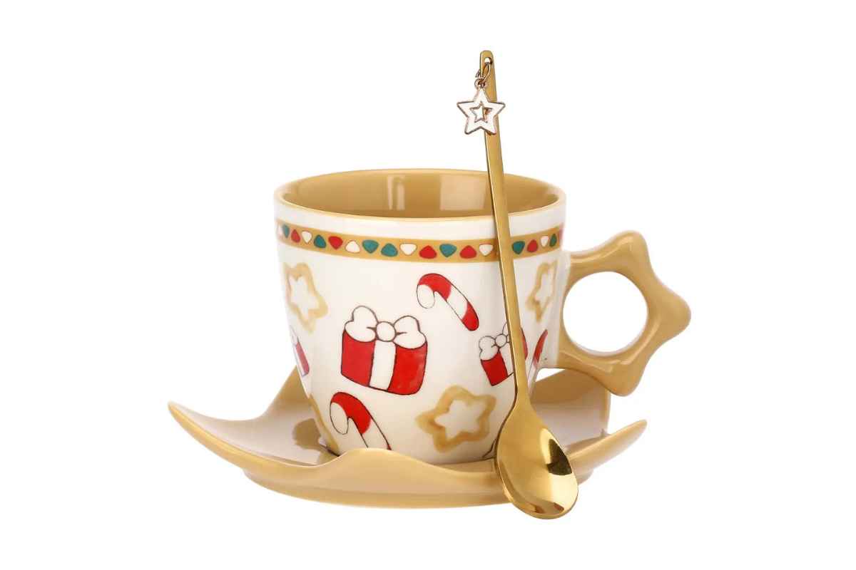 Tazza con manico a stella Thun