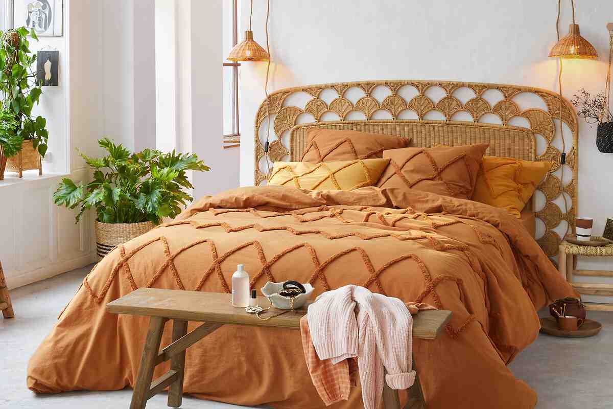 Testata da letto in vimini intrecciato Palma La Redoute 