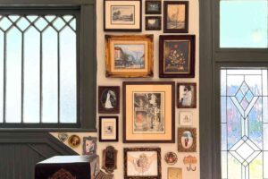 Galleria fotografica con cornici diverse