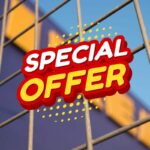 logo ikea e scritta offerta speciale