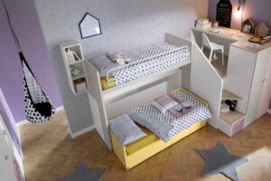 una delle camerette doimo cityline tra le novità del catalogo, composizione G040