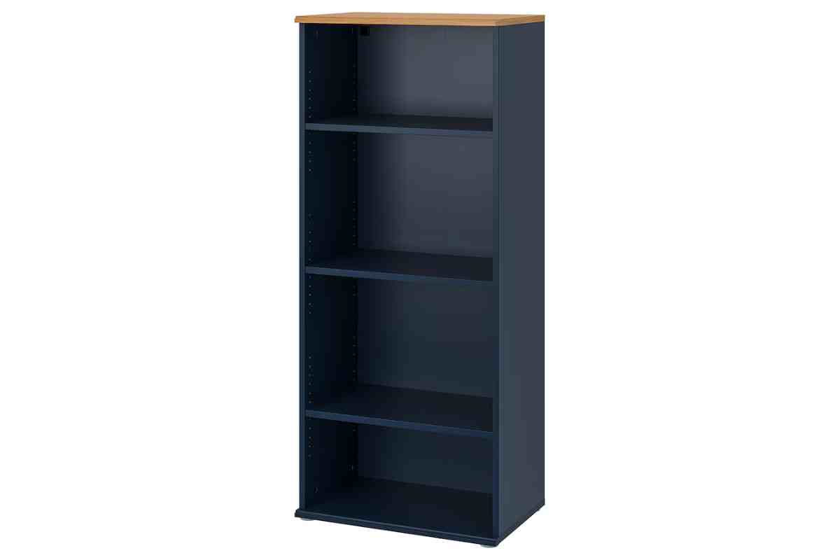 Libreria SKRUVBY Ikea di colore blu