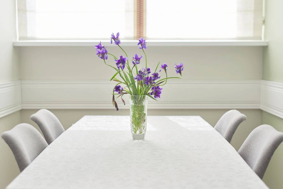 vaso con fiori
