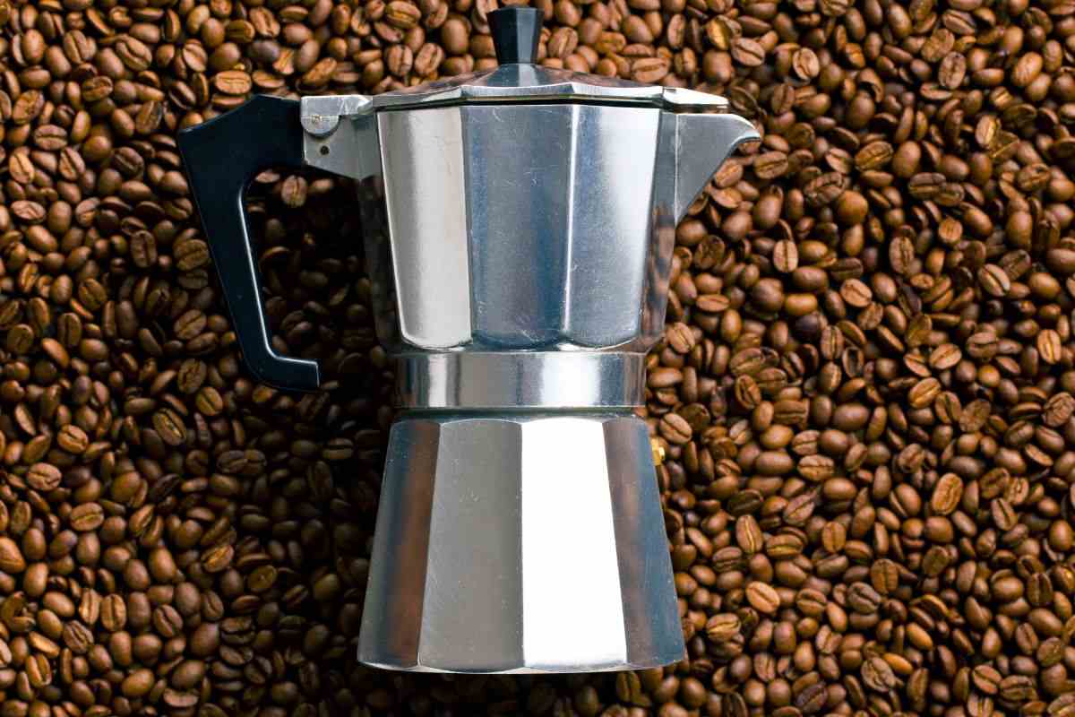 Moka su base di chicchi di caffé