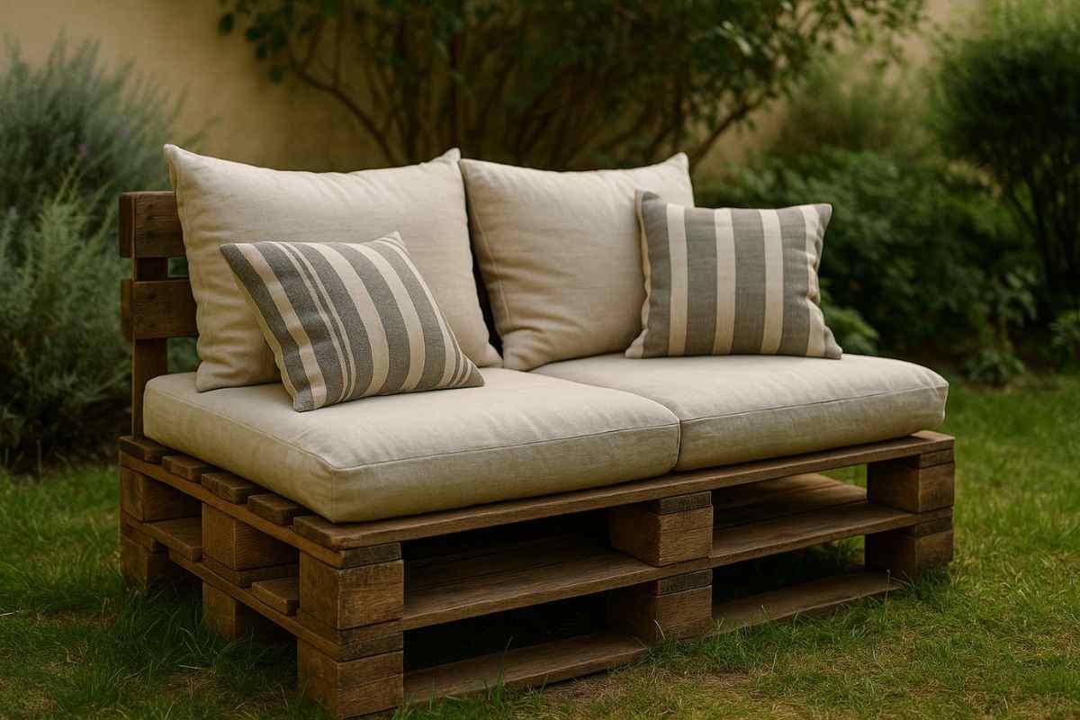 Panca in pallet