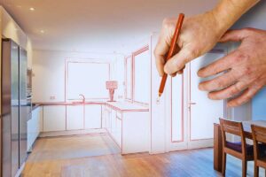 disegno su una cucina