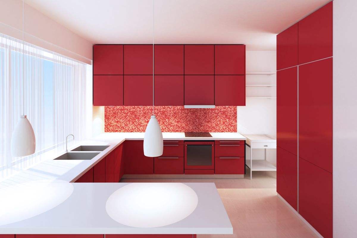 Cucina rossa