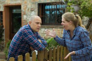 lite tra uomo e donna
