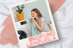 donna con lenzuola