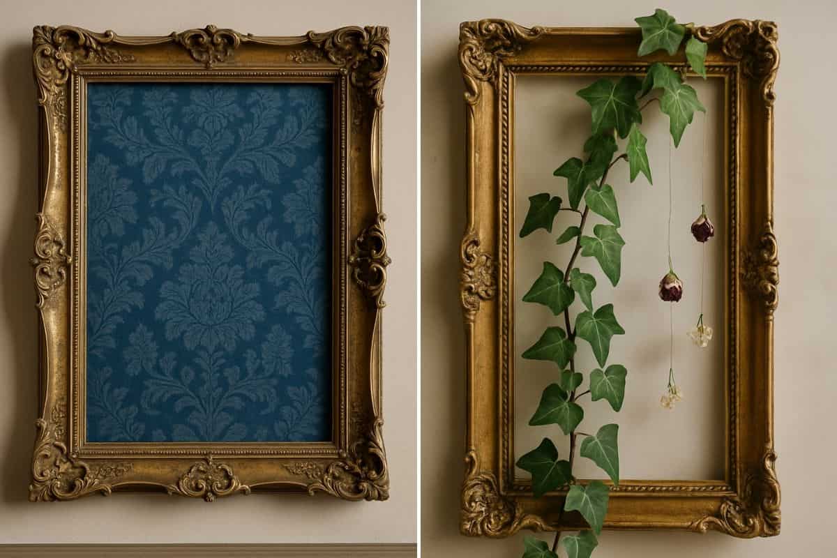 Cornici alla parete