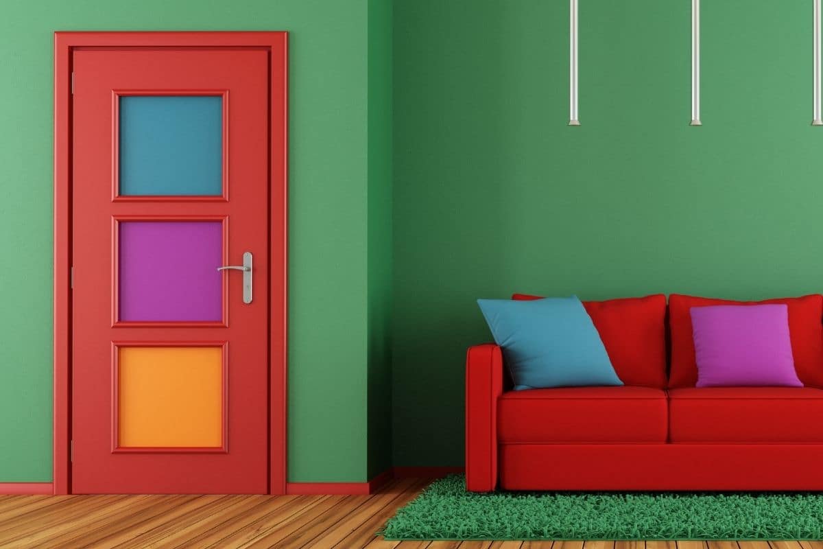 porta colorata