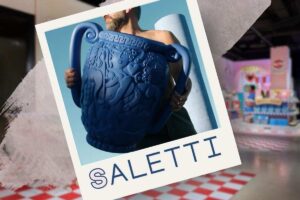 vaso blu