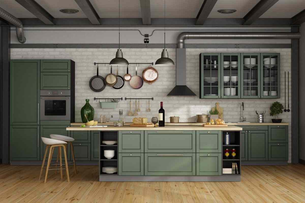 cucina verde