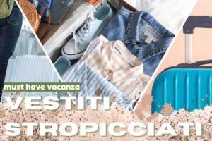 Valigie e vestiti