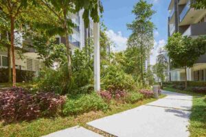 Giardino condominiale