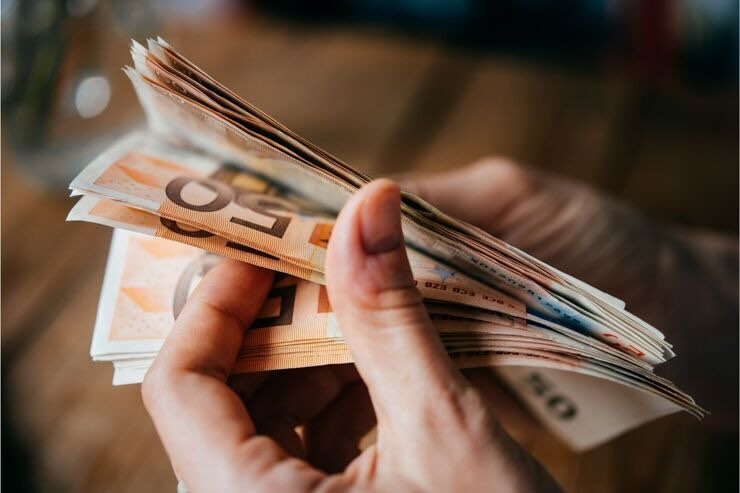 Contare banconote da 50 euro