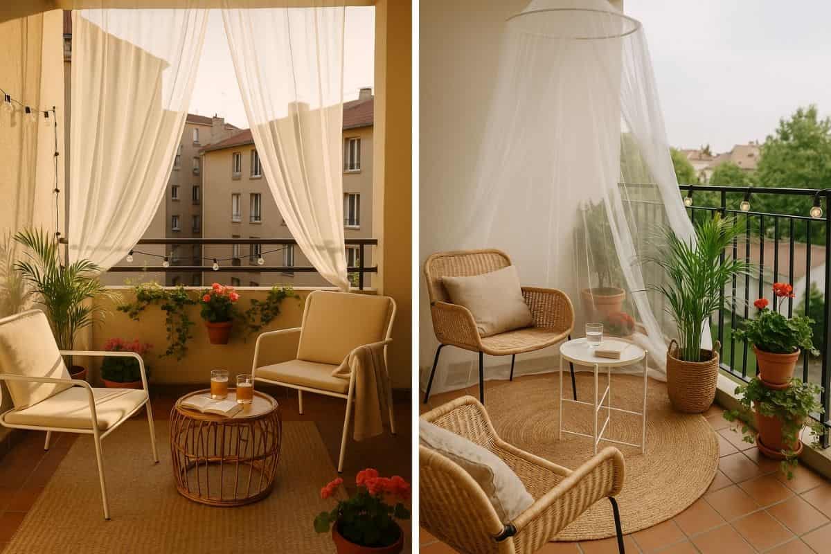 Salotto in balcone
