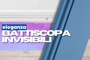 Battiscopa blu