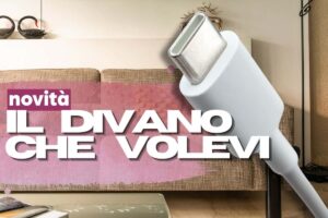 divano e cavo usb